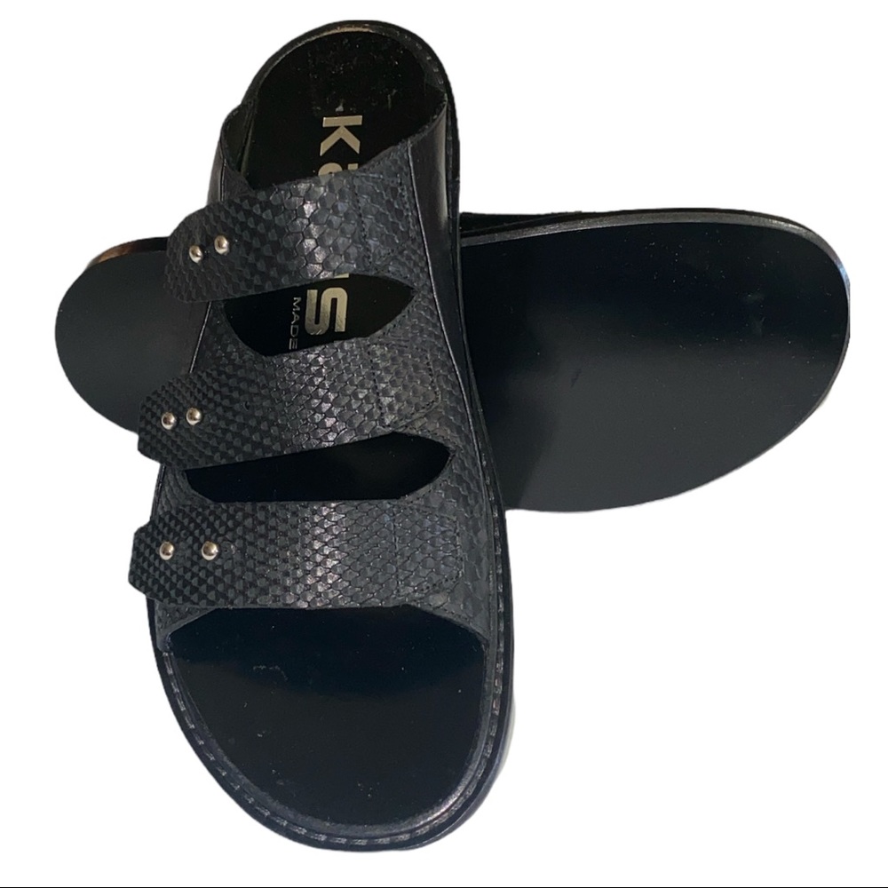 NWT Kalliste Ladies Sahara Calf 3 Bands Sandals